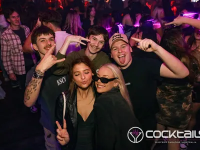 A professional photo of guests enjoying themselves at Cocktails Nightclub from our gallery.