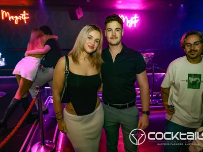 A professional photo of guests enjoying themselves at Cocktails Nightclub from our gallery.