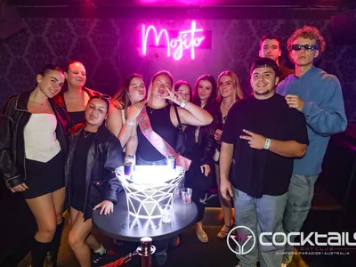 A professional photo of guests enjoying themselves at Cocktails Nightclub from our gallery.