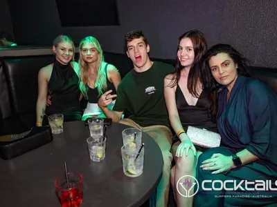 A professional photo of guests enjoying themselves at Cocktails Nightclub from our gallery.