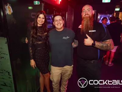 A professional photo of guests enjoying themselves at Cocktails Nightclub from our gallery.