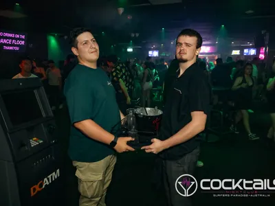 A professional photo of guests enjoying themselves at Cocktails Nightclub from our gallery.