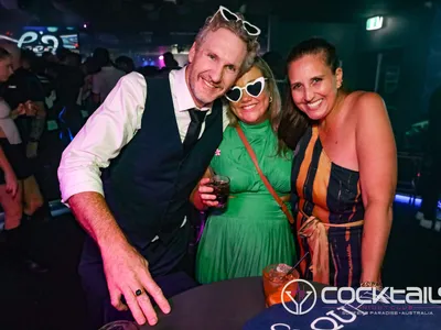 A professional photo of guests enjoying themselves at Cocktails Nightclub from our gallery.