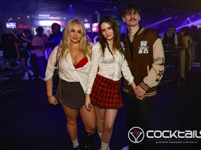 A professional photo of guests enjoying themselves at Cocktails Nightclub from our gallery.