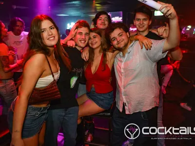 A professional photo of guests enjoying themselves at Cocktails Nightclub from our gallery.