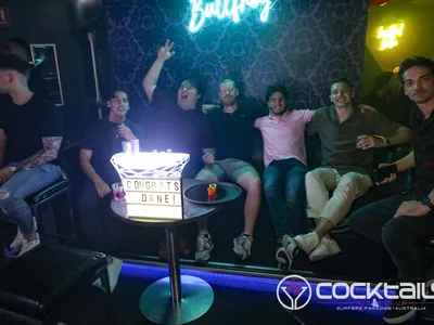 A professional photo of guests enjoying themselves at Cocktails Nightclub from our gallery.