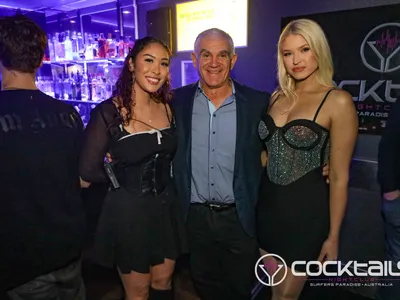 A professional photo of guests enjoying themselves at Cocktails Nightclub from our gallery.