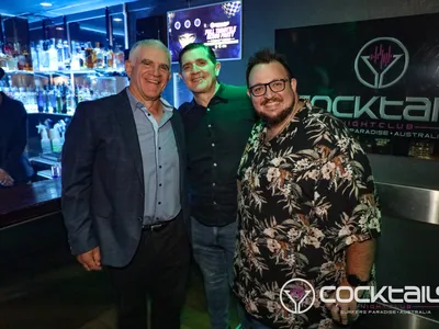 A professional photo of guests enjoying themselves at Cocktails Nightclub from our gallery.