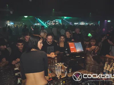 A professional photo of guests enjoying themselves at Cocktails Nightclub from our gallery.