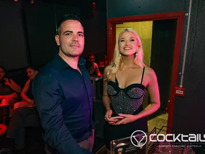 A professional photo of guests enjoying themselves at Cocktails Nightclub from our gallery.