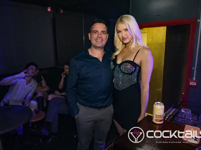 A professional photo of guests enjoying themselves at Cocktails Nightclub from our gallery.