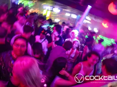 A professional photo of guests enjoying themselves at Cocktails Nightclub from our gallery.