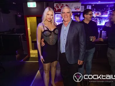 A professional photo of guests enjoying themselves at Cocktails Nightclub from our gallery.