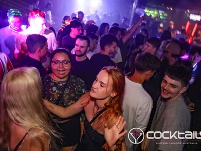 A professional photo of guests enjoying themselves at Cocktails Nightclub from our gallery.