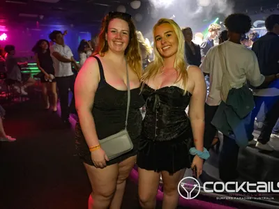 A professional photo of guests enjoying themselves at Cocktails Nightclub from our gallery.