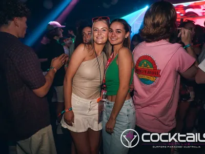 A professional photo of guests enjoying themselves at Cocktails Nightclub from our gallery.