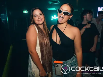 A professional photo of guests enjoying themselves at Cocktails Nightclub from our gallery.