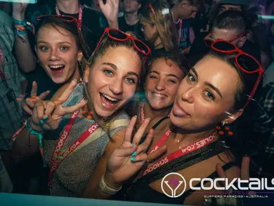 A professional photo of guests enjoying themselves at Cocktails Nightclub from our gallery.