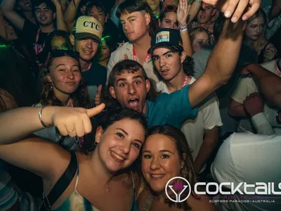 A professional photo of guests enjoying themselves at Cocktails Nightclub from our gallery.