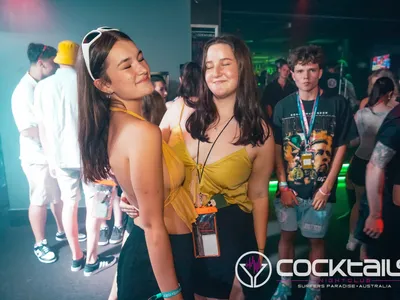 A professional photo of guests enjoying themselves at Cocktails Nightclub from our gallery.