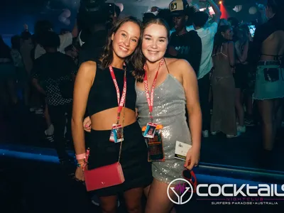 A professional photo of guests enjoying themselves at Cocktails Nightclub from our gallery.