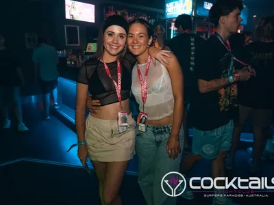 A professional photo of guests enjoying themselves at Cocktails Nightclub from our gallery.