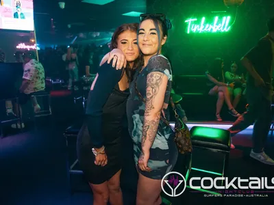 A professional photo of guests enjoying themselves at Cocktails Nightclub from our gallery.