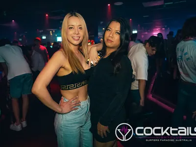 A professional photo of guests enjoying themselves at Cocktails Nightclub from our gallery.