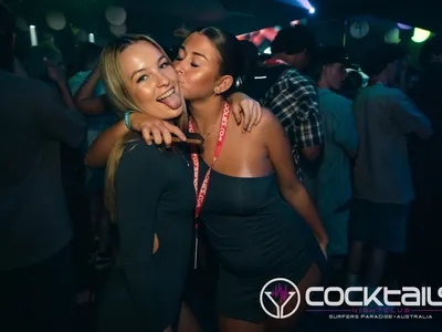 A professional photo of guests enjoying themselves at Cocktails Nightclub from our gallery.