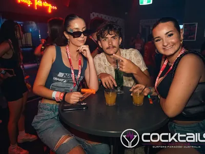 A professional photo of guests enjoying themselves at Cocktails Nightclub from our gallery.