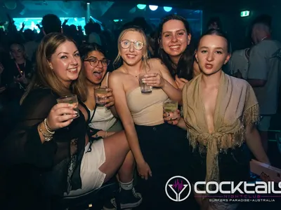 A professional photo of guests enjoying themselves at Cocktails Nightclub from our gallery.