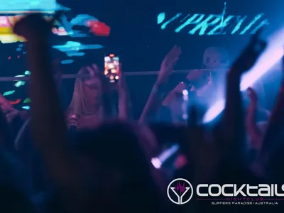 A professional photo of guests enjoying themselves at Cocktails Nightclub from our gallery.