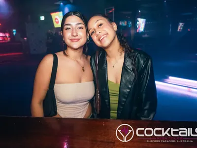 A professional photo of guests enjoying themselves at Cocktails Nightclub from our gallery.