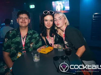 A professional photo of guests enjoying themselves at Cocktails Nightclub from our gallery.