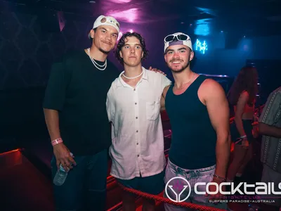 A professional photo of guests enjoying themselves at Cocktails Nightclub from our gallery.