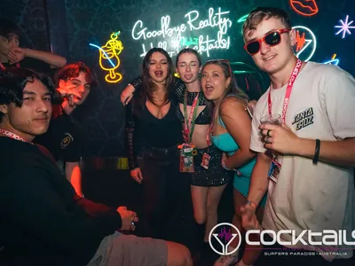 A professional photo of guests enjoying themselves at Cocktails Nightclub from our gallery.