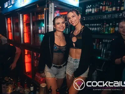 A professional photo of guests enjoying themselves at Cocktails Nightclub from our gallery.