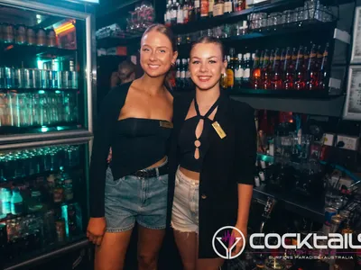 A professional photo of guests enjoying themselves at Cocktails Nightclub from our gallery.