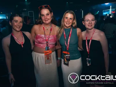 A professional photo of guests enjoying themselves at Cocktails Nightclub from our gallery.