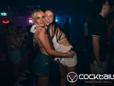 A professional photo of guests enjoying themselves at Cocktails Nightclub from our gallery.