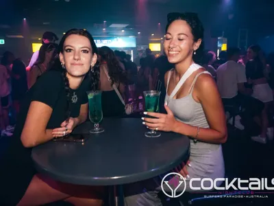 A professional photo of guests enjoying themselves at Cocktails Nightclub from our gallery.