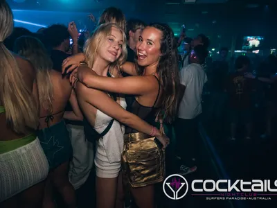 A professional photo of guests enjoying themselves at Cocktails Nightclub from our gallery.