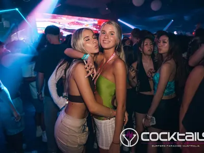 A professional photo of guests enjoying themselves at Cocktails Nightclub from our gallery.