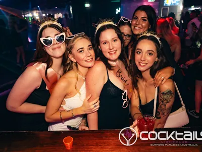 A professional photo of guests enjoying themselves at Cocktails Nightclub from our gallery.