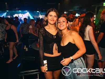 A professional photo of guests enjoying themselves at Cocktails Nightclub from our gallery.