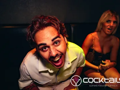 A professional photo of guests enjoying themselves at Cocktails Nightclub from our gallery.