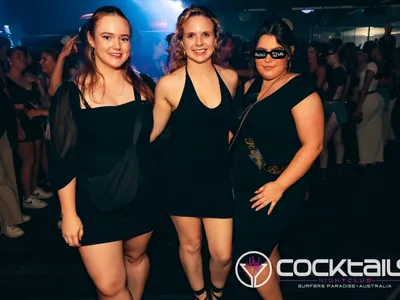 A professional photo of guests enjoying themselves at Cocktails Nightclub from our gallery.