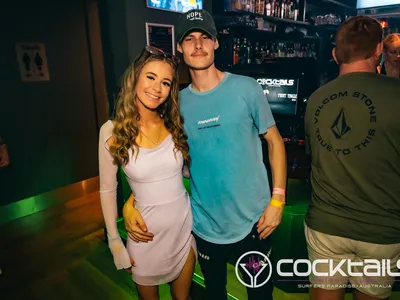 A professional photo of guests enjoying themselves at Cocktails Nightclub from our gallery.