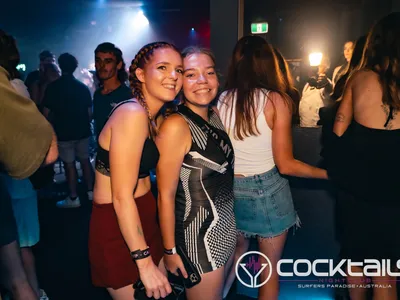 A professional photo of guests enjoying themselves at Cocktails Nightclub from our gallery.