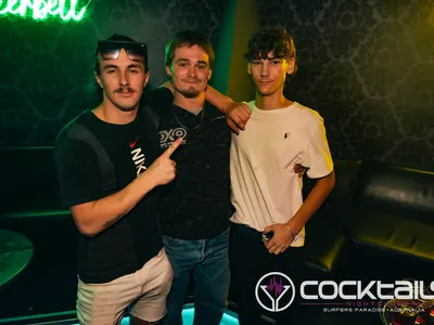 A professional photo of guests enjoying themselves at Cocktails Nightclub from our gallery.